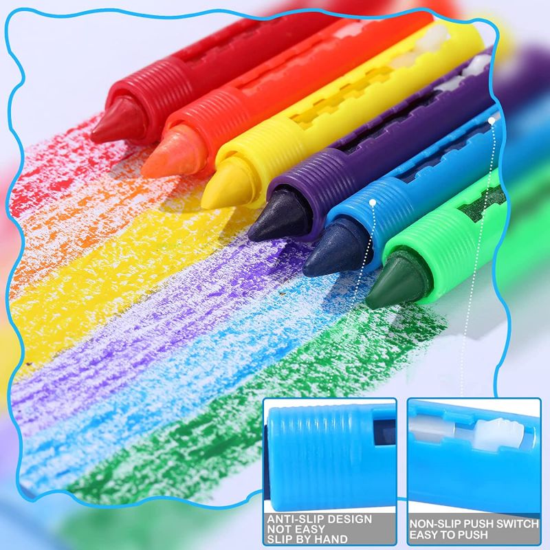ရေနံ pastelels နှင့် crayons အကြားခြားနားချက်များကဘာတွေလဲ။