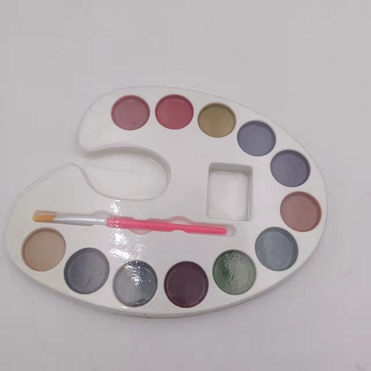 Semi စိုစွတ်သောရေကာတာများကို palette တွင်ခြောက်သွေ့အောင်လုပ်ပါ