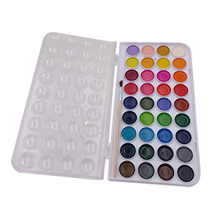 36 Colours Semi Moist Watercolor Paints Set